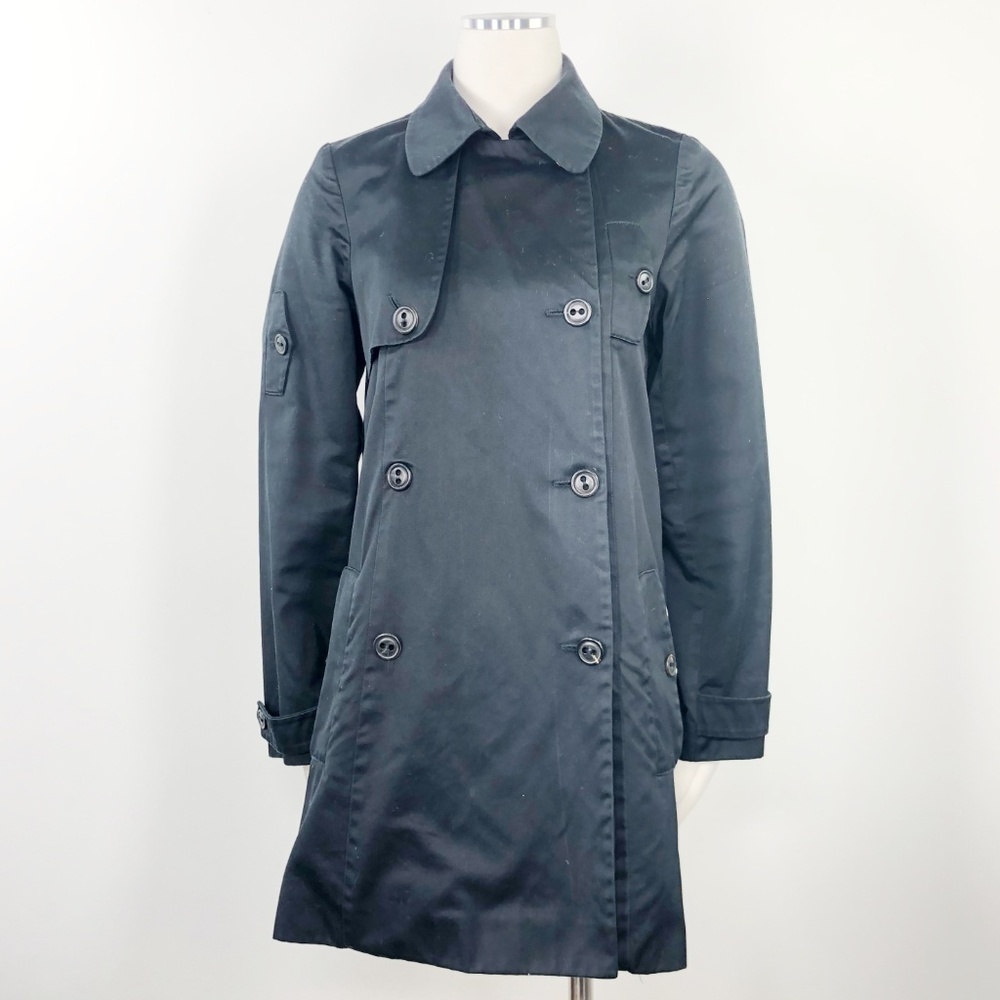 A.P.C. Double Breasted DB Peacoat Trench Coat M 40